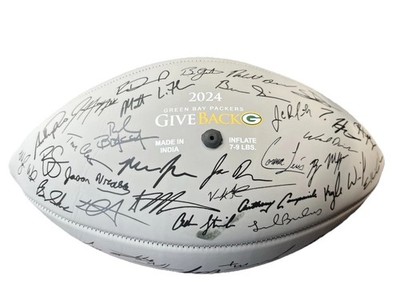 2024 Green Bay Packer Facsimile Signatures Give Back Football | eBay