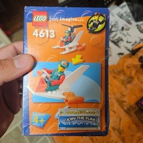 LEGO Jack Stone Super Glider 4612 Turbo Chopper 4613 Vehicle Sets Crewman