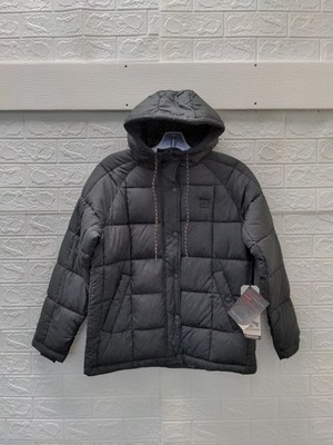 New Billabong Women's Adventure Division Venture On Hooded Puffer Jacket Sz S