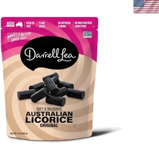 Soft Australian Licorice Candy - Palm Oil Free, 7 Oz Pack for Sharing