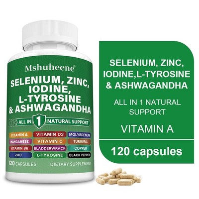 Thyroid Health Supplement Promotes Cellular Health Immune System 30-120 Capsules