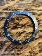 NOS 43.13 mm OD Chrono/ LG Watch  Dive Watch Black Military Bezel Part Wow!