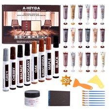 Wood Floor Scratch Repair Set Of 39 Hardwood Floor Repair Kit Wood Filler Putty