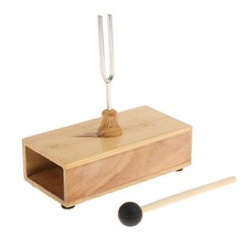 40Hz Tuning Fork with Wooden Box And Beater / Mallet for