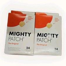Mighty Patch Original Pimple Patches - 24 Count x2 - Exp: 7 10/27