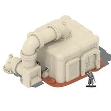 Decor Print 3D 1 Decor Futuristic Station Pumping Kit - Intermediate Kit