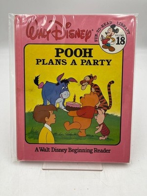 Pooh Plans a Party (Walt Disney Fun-To-Read Library, Volume 18)