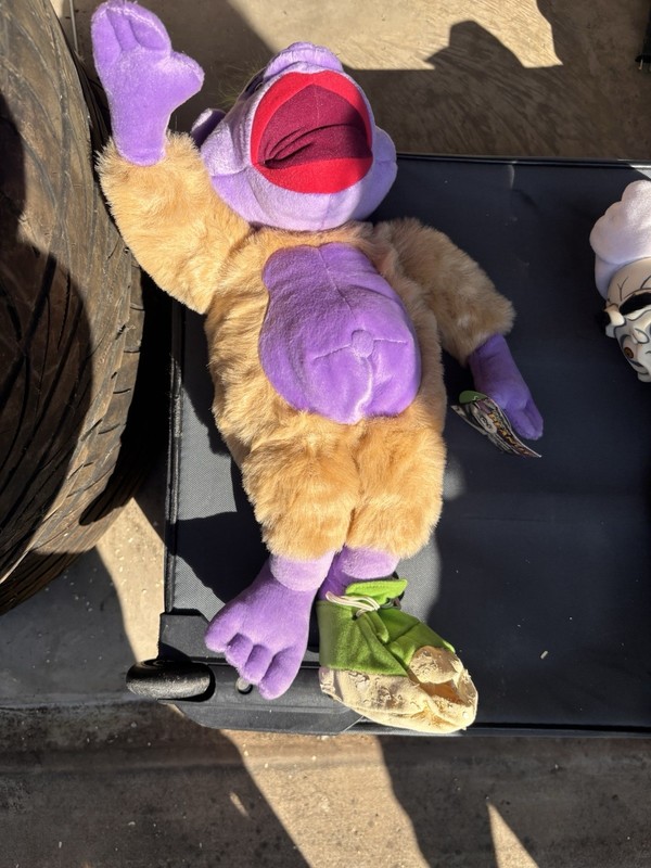 Jeff Dunham Talking Peanut Doll 18" Green Shoes Stuffed Plush