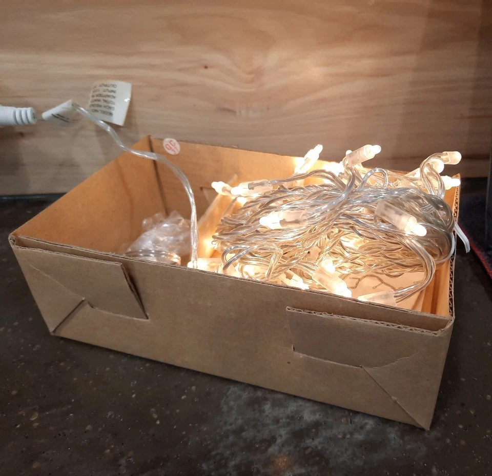 Lote de 3 cajas IKEA STRÅLA 29' cuerdas de luz interior 40 bombillas cada una - nuevas en caja Foto 2 de 4