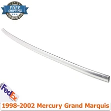 Front Chrome Bumper Trim Molding For 1998-2002 Mercury Grand Marquis
