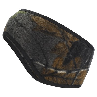 Ear Warmer Headband, Winter Stretchy Running Sweatband, Yellow-grey