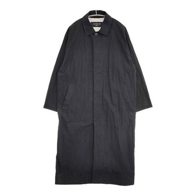 Eternite de Soi-e C/N Weather-Ridden Back Half-Long Jacket coat black 5-1105M 