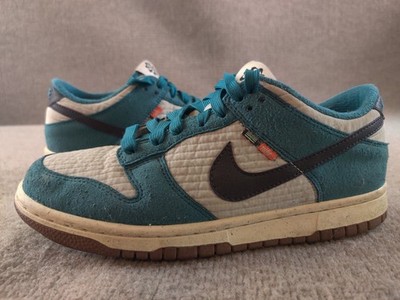Nike Dunk Low SE Blue White Brown Unisex Kids' Sneakers Youth 7Y DC9561-400