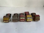 Lot 5 Mini TONKA Pressed Steel Trucks (B6)