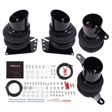 Front Rear Air Ride Suspension Bags Mounting Brackets For Chevy IMPALA 1958–1964