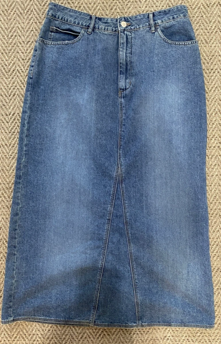 St. John's Bay | Skirts | St Johns A Bay Denim Skirt Small A Skirt