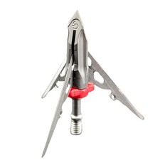 Megameat 125 Grain Crossbow Broadhead 3 Pk, Stainless Steel MM103 