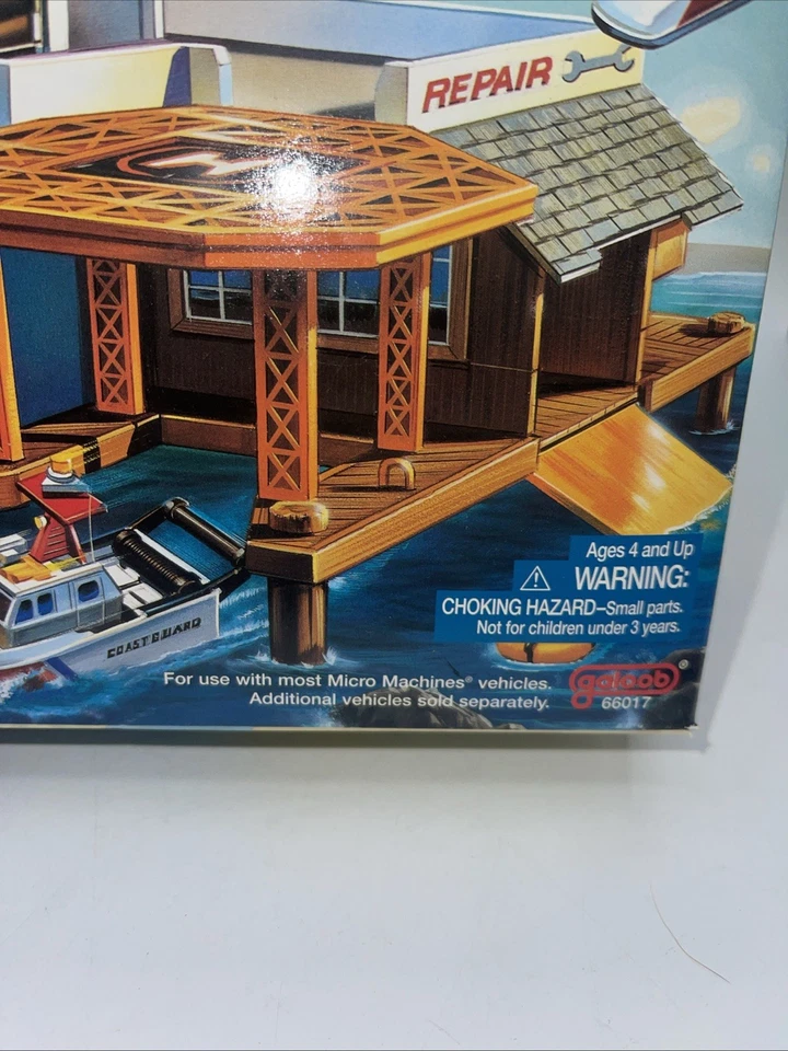 Micro Machines Playset Exploration Harbor Rescue 1996 New 66017 Sealed - Image 3 of 4