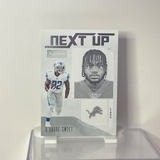 2020 Panini Playbook - Next Up, D'Andre Swift (RC) #NU-9, Rookie