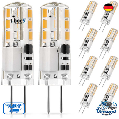 DiCUNO G4 LED Birne 12V 1,2W 3000K