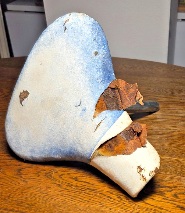 (Used) Vintage Troxel Spring Bicycle Seat with 8" Seat Post From Coast King Cruiser (19.99 USD)