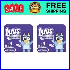 Luvs Platinum Protection Baby Diapers Size 4, 164 Count,2pack