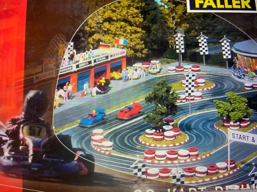 FALLER 141000 CIRCUIT KART  HO - ÉCHELLE 1/87, E IDEM VOLLMER POLA, BRAWA | Condition: Neuf