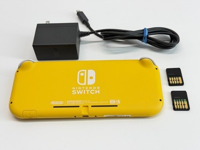 Nintendo Switch Lite YELLOW System Bundle *Tested* w/Games | eBay