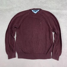Tommy Hilfiger Knitted Jumper Chunky Knit Sweater Men's M