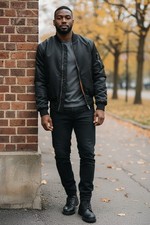 Men’s MA-1 Bomber Jacket – Military Pilot Style  /All Seasons Jacket