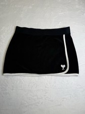 Vintage Y2K Juicy Couture Terry Cloth Mini Tennis Skirt With White Trim