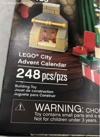 LEGO CITY 60155 Multicolor Plastic Advent Calendar 248 Pieces Complete Set