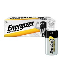 Energizer C Battery Industrial 1.5V Batteries High Power Intense LR14 Far Expiry
