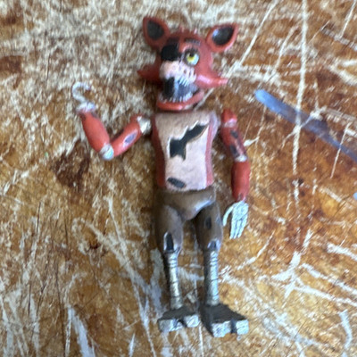 Five Nights at Freddy s Foxy Red/Brown/Black Fox Action Figure Plastic