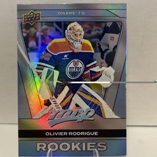 2025-26 UD MVP SILVER EXCLUSIVE 247 Olivier Rodrigue, Edmonton Oilers RC