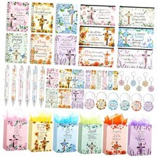 Sayglossypcs Christian Gifts Set Bulk Bible Notebook Notepads Motivational 54