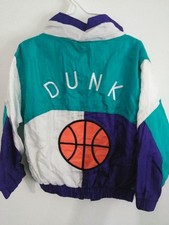 VTG 80's 90's Retro Color Block Kids BOYS /TODLER Windbreaker Jacket SIZE 18M