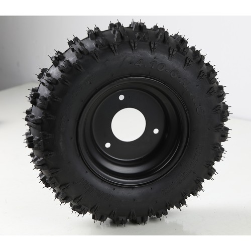 4pc 6" inch Wheel 4.10-6 Tire and Rim 3 Lug Hub SpindleATV Quad Go Kart Tires - 第 3/9 張圖片