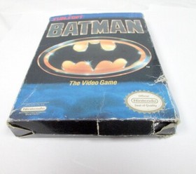 Nintendo Batman El Videojuego NES Sunsoft Caja Completa y Manual