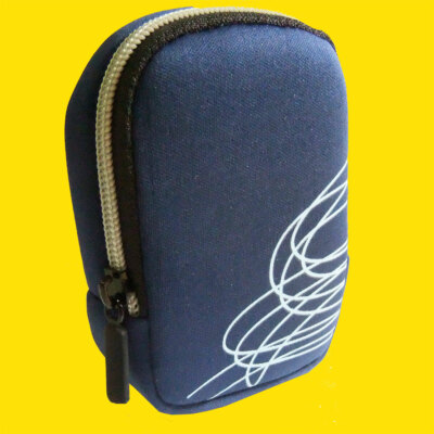 Cullmann Alpha 77 Compact 200 Neopren Kamera Tasche blau für Canon Ixus 285