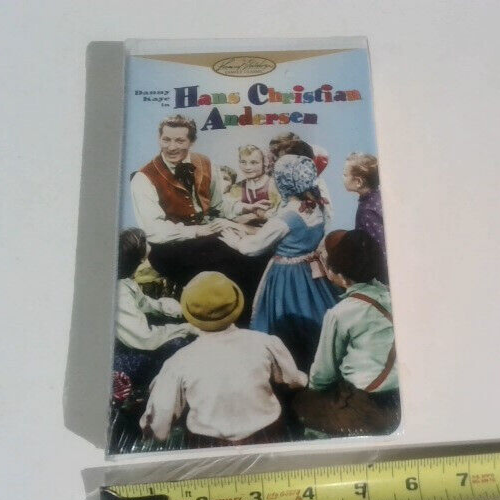 RARE SEALED VIDEO Danny Kaye in Hans Christian Anderson VHS CLAM SHELL CASE NEW - Picture 1 of 6