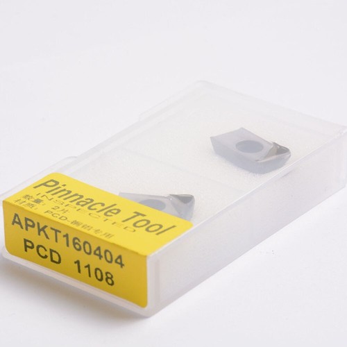 4pcs APKT 160404 PCD Used for Aluminum Turning InsertS CNC Lathe APMT1604 PCD - Picture 3 of 6