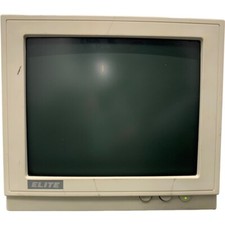 JINHUI ELECTRONIC ELITE JH-1493V 12" VGA MONO DISPLAY w/ STAND