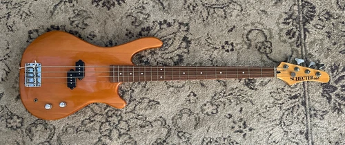 VINTAGE Schecter C.E.T Electric Solid Body Bass Guitar - MADE IN USA