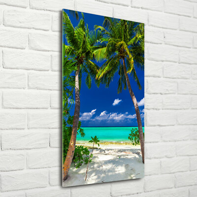 Tulup Image Sur Verre Acrylique Tableaux 70x100 - Plantes tropicales