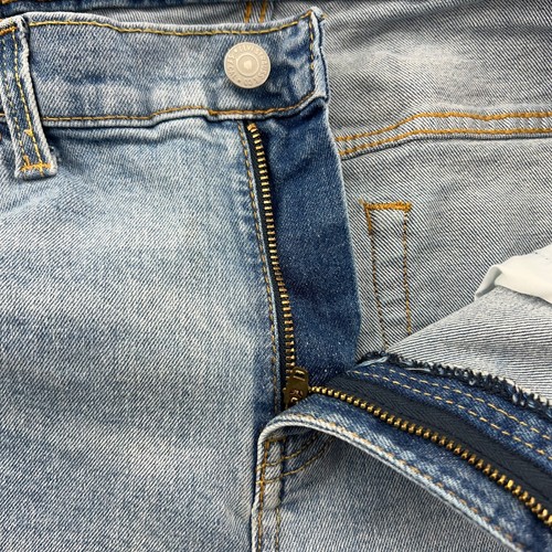 Levi's 512 Jeans Size 20 REG W30 X L30 Boys Slim Taper Mid Rise Medium Wash Blue - Picture 3 of 10