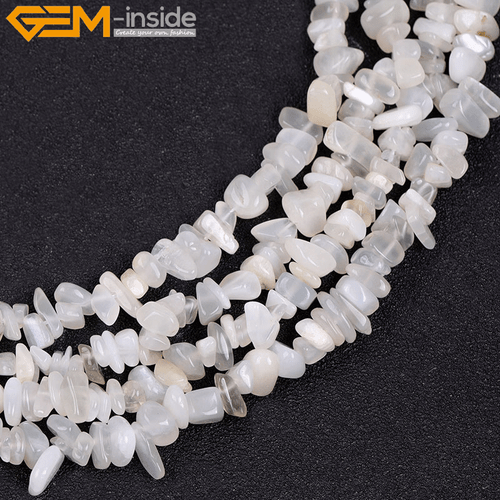 6x8mm Natural Stone Chips Beads For Jewelry Making 15" Wholesasle Loose Beads - Picture 65 of 195