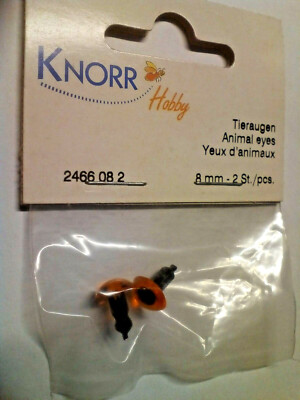 Tieraugen 8 mm, 2 St. Knorr 2466 08 2