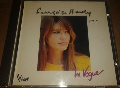 FRANCOISE HARDY RARE CD IN VOGUE VOLUME 2 JACQUETTE BLANCHE FRANCE
