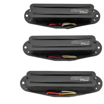 Wilkinson Hot Rail WOTBS Ceramic Magnet Small Humbucker Pickup Set ST Guitar
